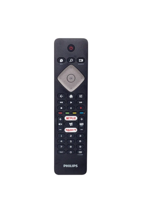 Netflıx Rakuten Tv Tuşlu Led Tv Kumandası