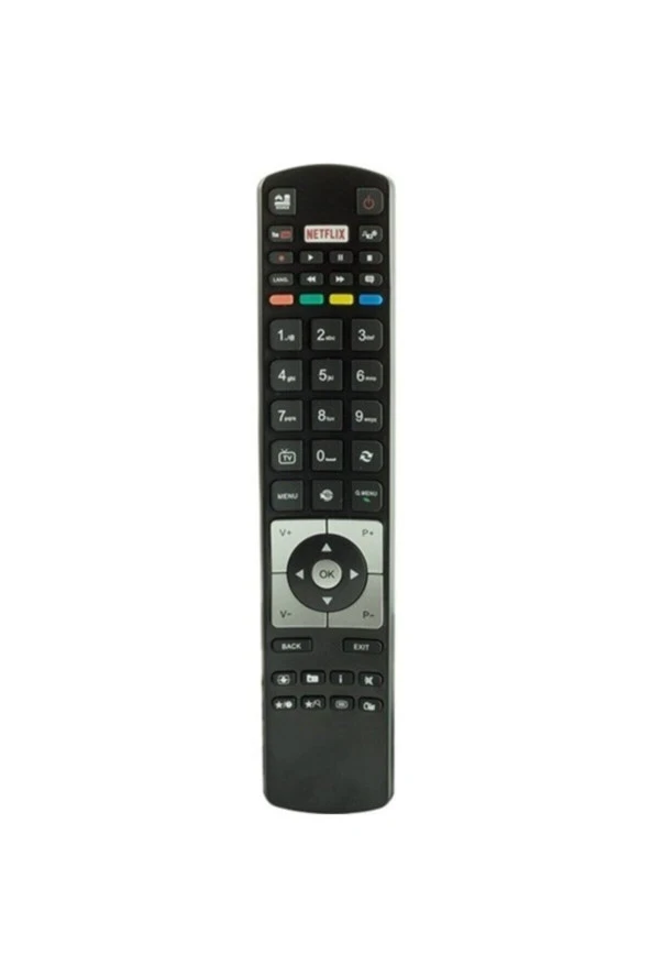 Telefunken 49tu8560 Uyumlu Led Televizyon Kumandası Netflix Youtube Tuşlu Model