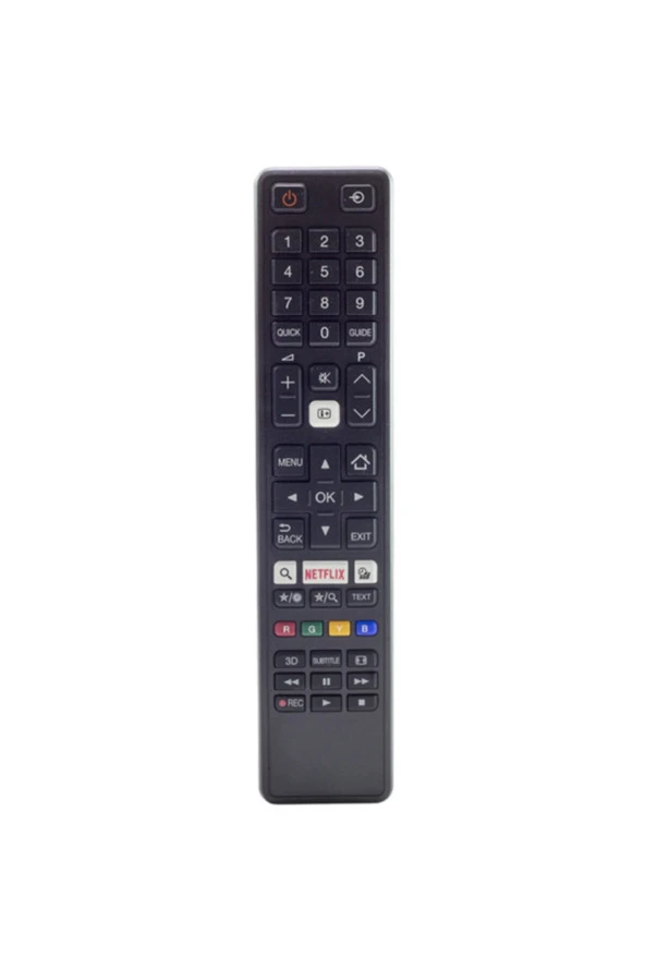 Weko Kl Toshıba Ct-8053 Netflıx Tuşlu Siyah Lcd/led Tv Kumanda (ct-8053-h74856008053x)