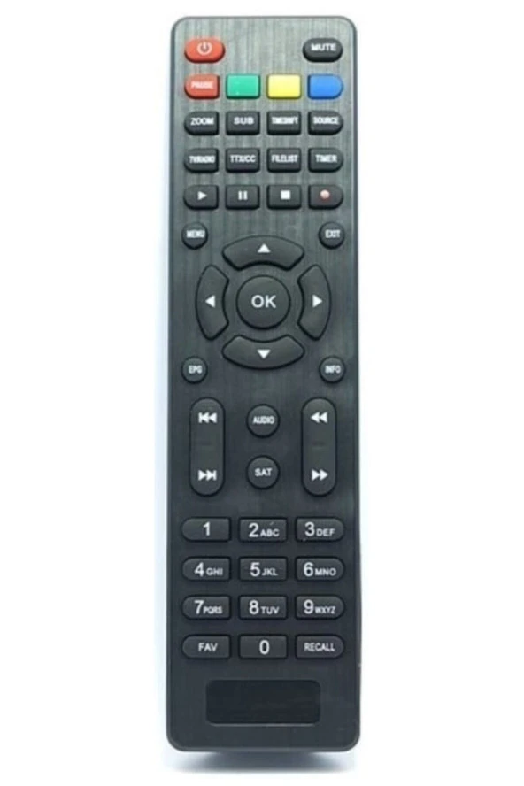 Full Hd Wifi Uydu Alıcı Kumandası ve 2 Adet Pil
