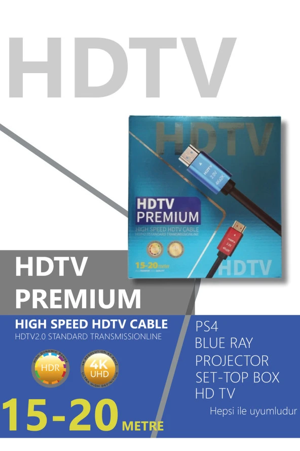 TECHNOZİ 4K 20M HDMI Kablo