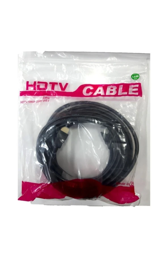 10 Metre Hdmı Tv Kablosu 3d Gold Uçlu 28awg Hdmi (3D 4K ULTRA FULL HD) - 2