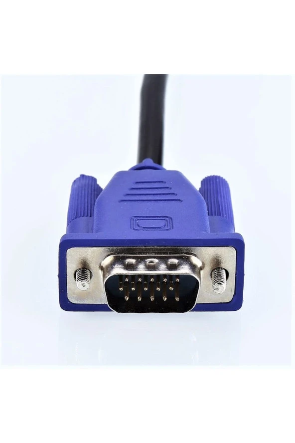 Komponentci Vga To Vga Kablo Lcd Monitör Ve Projeksiyon Kablosu 1.5m - 3