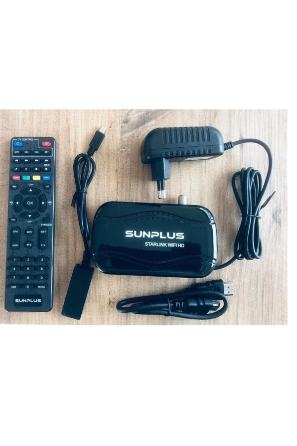 Sunplus Starlink Dahili Wifi Hd Uydu Alıcısı - 2