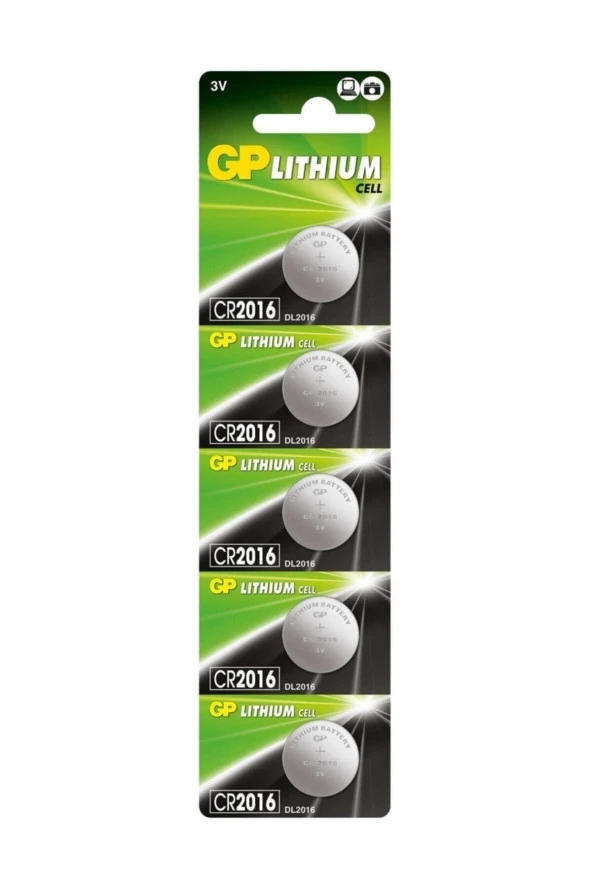 Cr2016 Lityum 3v Para (KUMANDA) Pili 1 Adet - 2
