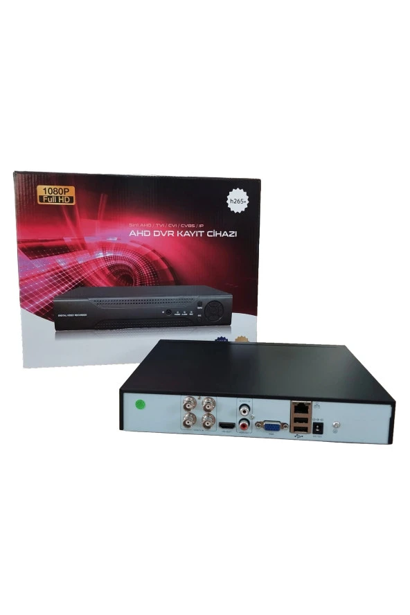 4 Kanal Kayıt Cihazı DVR-XMEYE, 2MP, H265 - 2