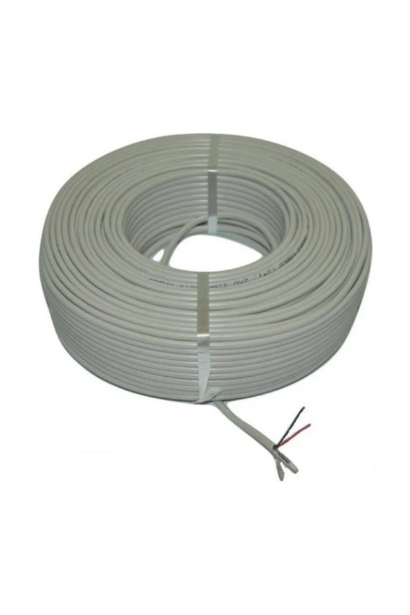 100 Metre Güvenlik Kamera Kablosu 2+1 0.22 Cctv Kablo - 4