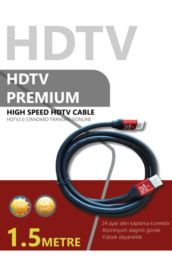 TECHNOZİ 4K 1,5M HDMI Kablo - 2