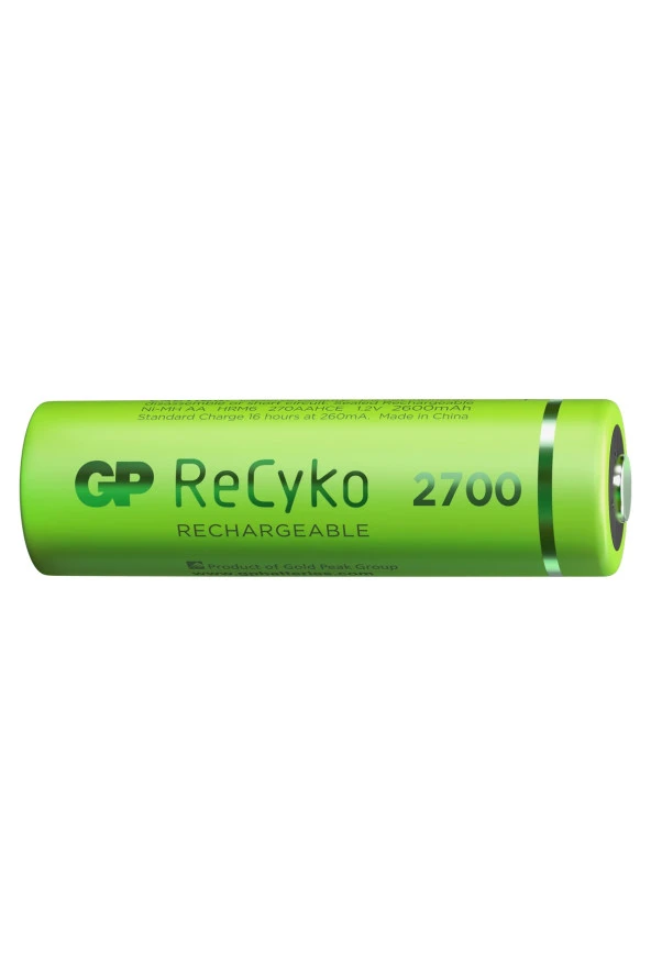 Gp Recyko 2700 Aa Ni-mh Şarj Edilebilir Kalem Pil 4 2li Ambalaj - 2