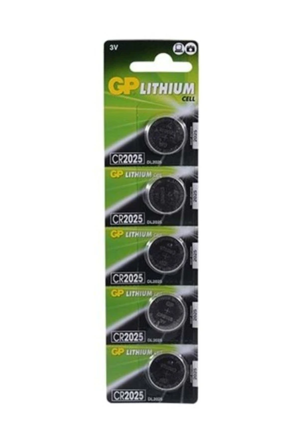 Cr2025 3v Lithium 5li Kartela