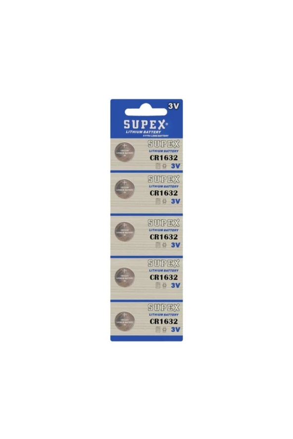 Cr1632 3v Lithium 5li Blister Pil