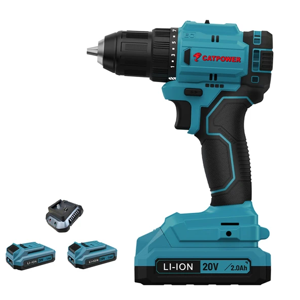 Catpower 4213 Li-ion Çift Akülü Darbeli Vidalama 20v 2 Ah