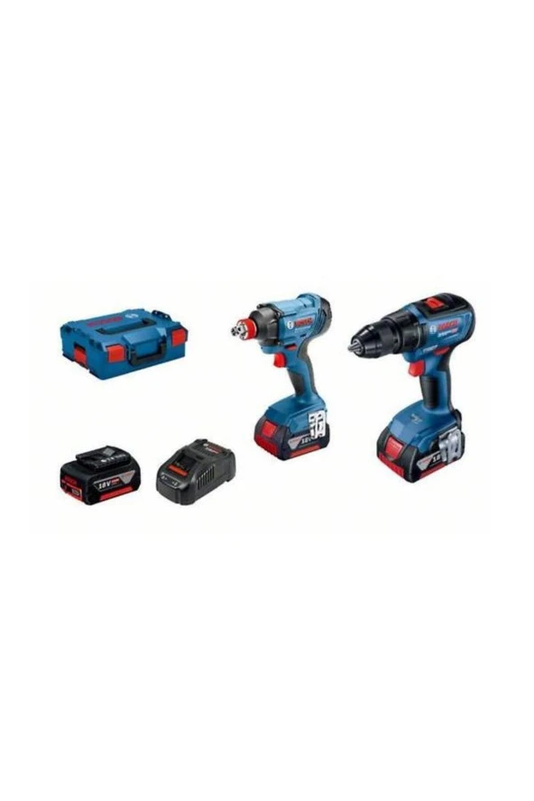 Bosch GDX 180-LI + GSR 18V-50 + 3x5.0 ah