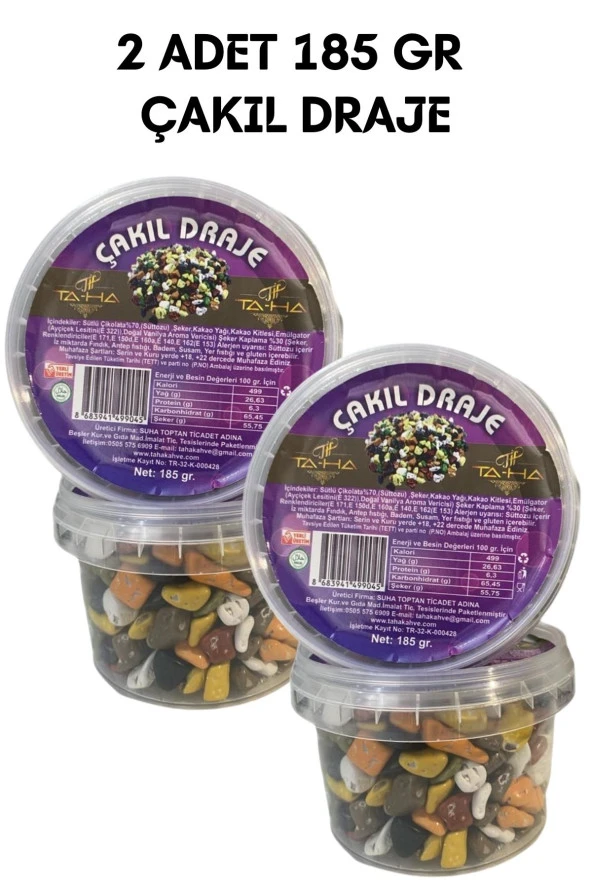 Taha çakıl taşı draje 185 GR 2x185GR