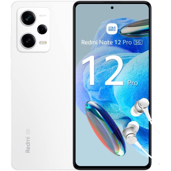 Xiaomi Redmi Note 12 Pro 5G 8 GB 256 GB Beyaz (İthalatçı Garantili)