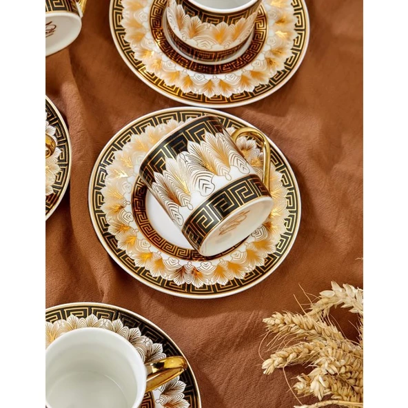 Cooker CKR2911 Porselen Kahve Fincan Seti - 2