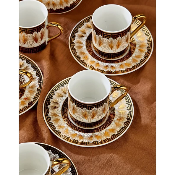 Cooker CKR2911 Porselen Kahve Fincan Seti - 3