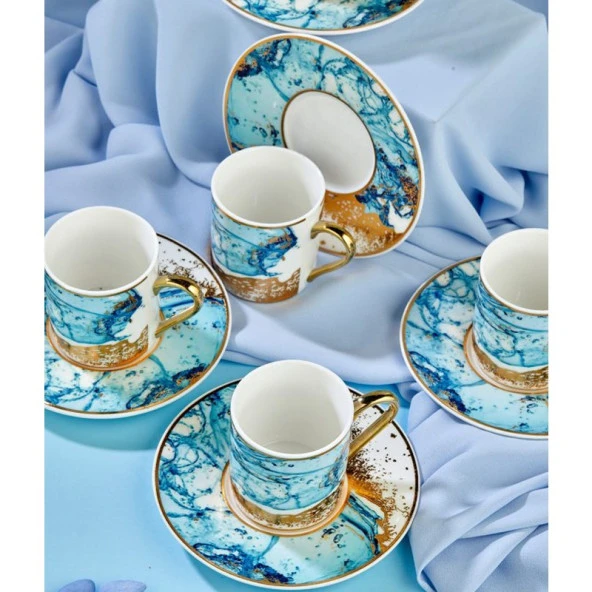 Cooker CKR2912 Porselen Kahve Fincan Seti - 2