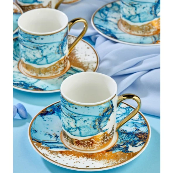 Cooker CKR2912 Porselen Kahve Fincan Seti - 3