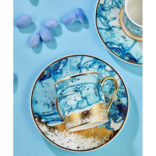 Cooker CKR2912 Porselen Kahve Fincan Seti - 4