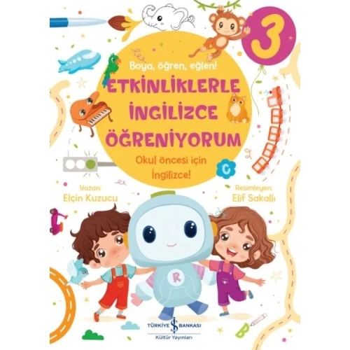 Etkinliklerle İngilizce Öğreniyorum – 3