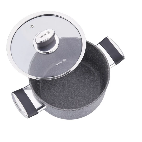 Korkmaz Palma Tencere 20x10,5 cm A3902 - Resim 3