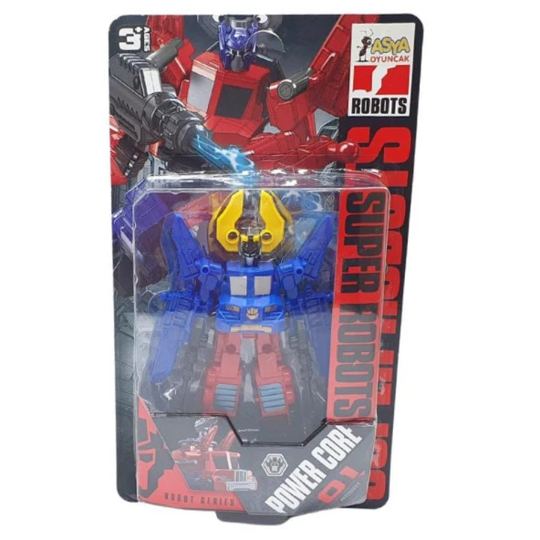 Transformers Robota Dönüşen Araba - SD-167 - Mavi