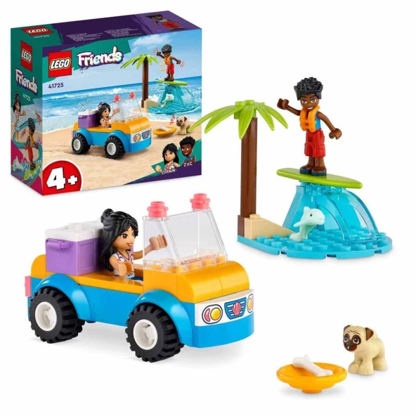 LEGO Friends Plaj Arabası Eğlencesi Plaj Arabası İçeren Yaratıcı Oyuncak Yapım Seti (61 Parça)