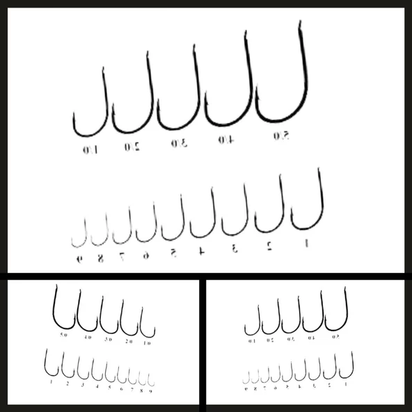 Uyguna-Yakala 100 Adet Shark 505 No: 9 Bronz İğne-İĞN.121 - Resim 2