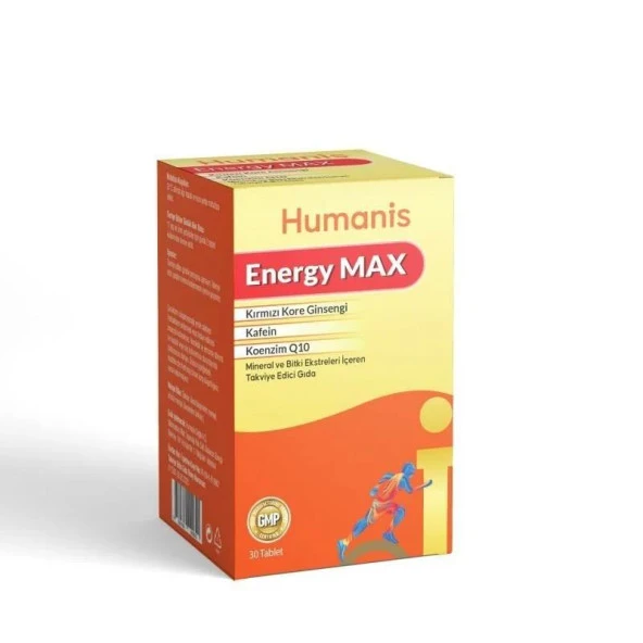 Humanis Energy Max 30 Tablet 8680760092617