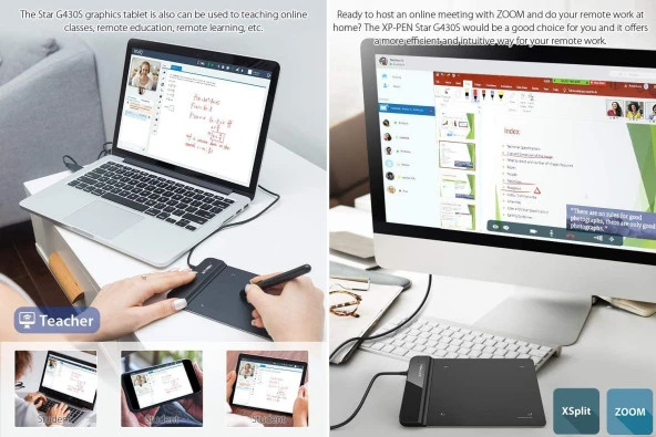 XP-Pen Star G430s Grafik Tablet - 6