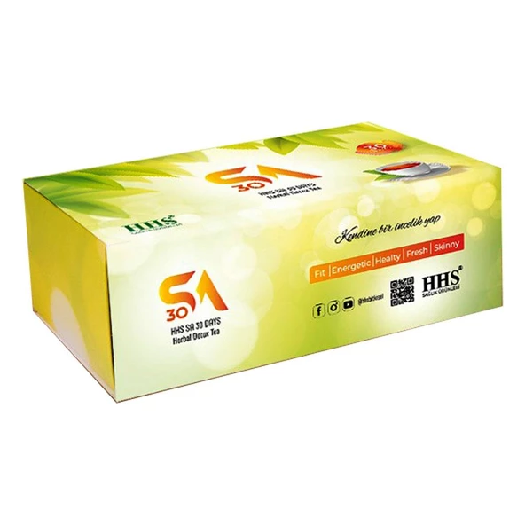 HHS SA 30 Days Bitkisel SA30 Detox Çayı 30 Poşet x 4GR - 3