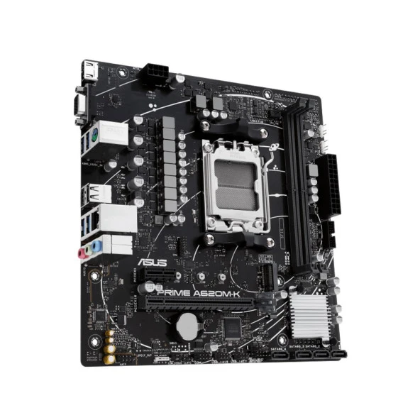 ASUS PRIME A620M-K AMD A620 AM5 DDR5 6400MHz USB3.2 mATX Anakart - 4