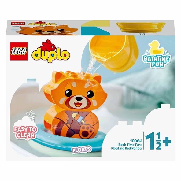 LEGO DUPLO İlk Banyo Zamanı Eğlencesi: Yüzen Kırmızı Panda - 3