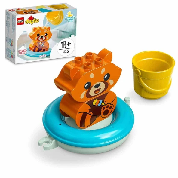 LEGO DUPLO İlk Banyo Zamanı Eğlencesi: Yüzen Kırmızı Panda