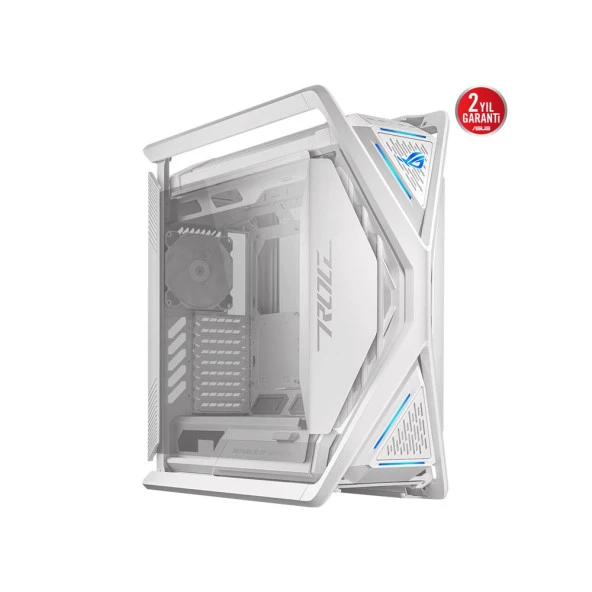 ASUS ROG HYPERION GR701 WHITE EDITION Temperli Camlı ARGB Full Tower Beyaz Gaming Kasa - 4
