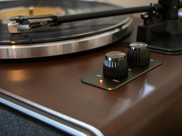 Lenco LS-470 WA 4 DAHİLİ HOPARLÖRLÜ BLUETOOTHLU PİKAP PLAK ÇALAR AHŞAP - 3