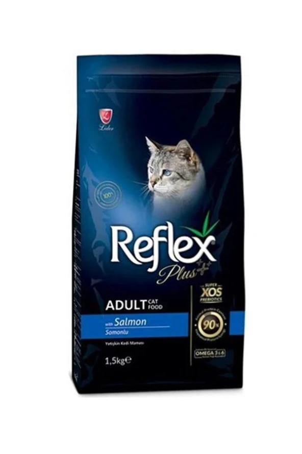 Reflex Plus Somonlu kedi maması-1,5 Kg