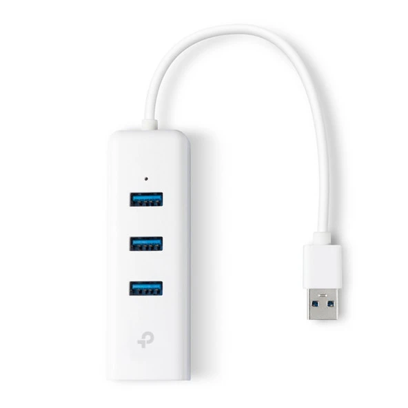 TP-Link USB 3.0 3 Port Hub ve Ethernet Adaptör Çoklayıcı