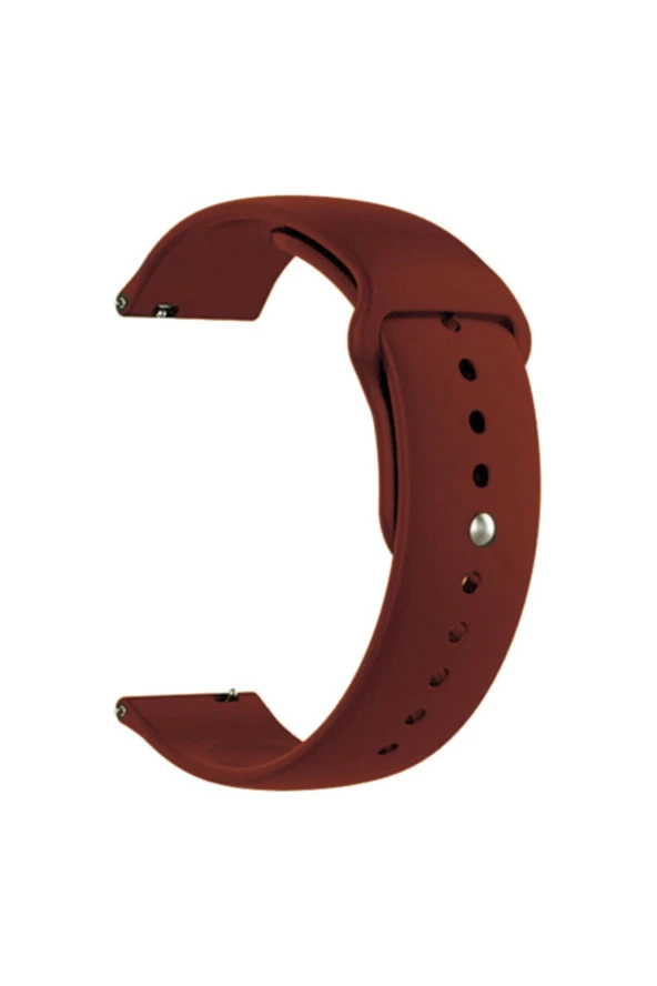 Amazfit Gts A1914 Için Silikon Kordon - Bordo