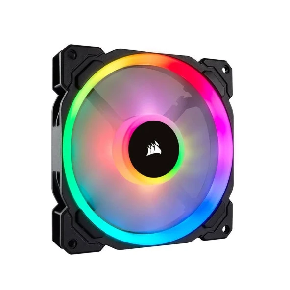 CORSAIR LL140 2 x 140mm Dual Light Loop RGB PWM Fan - 2