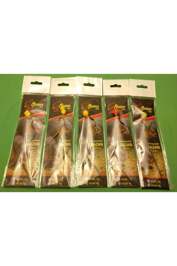 SR SazanRig Hazır Yüzen Rig Takımı ( 5 Li Set) - 10
