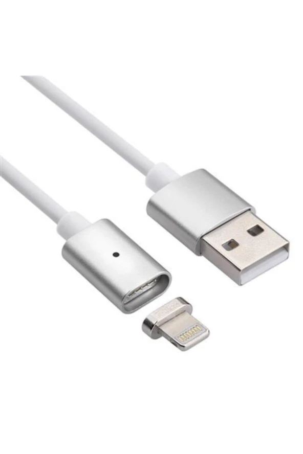 Iphone Manyetik Mıknatıslı Usb Şarj Kablosu Manyetik