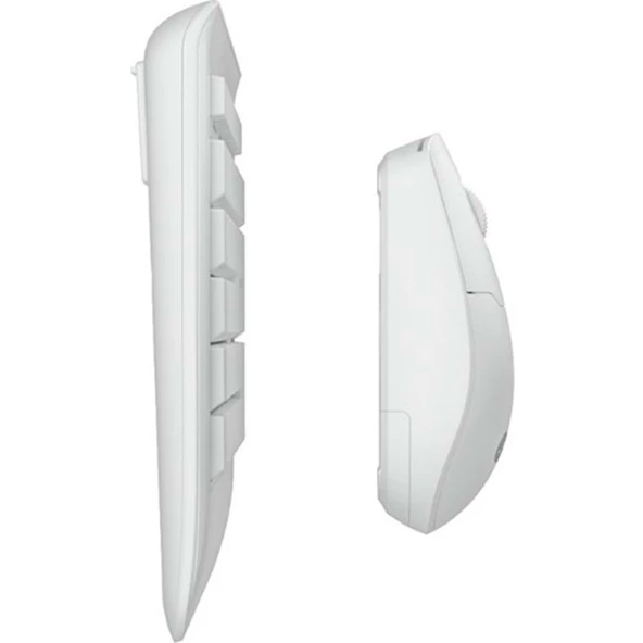 Lecoo KW202 Q Türkçe Kablosuz Beyaz Klavye + Mouse Seti - 3