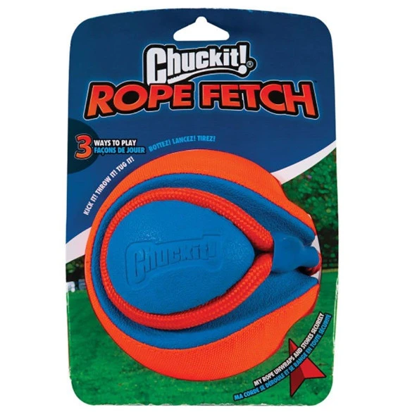 Chuckit ! Rope Fetch İpli Köpek Oyun Topu