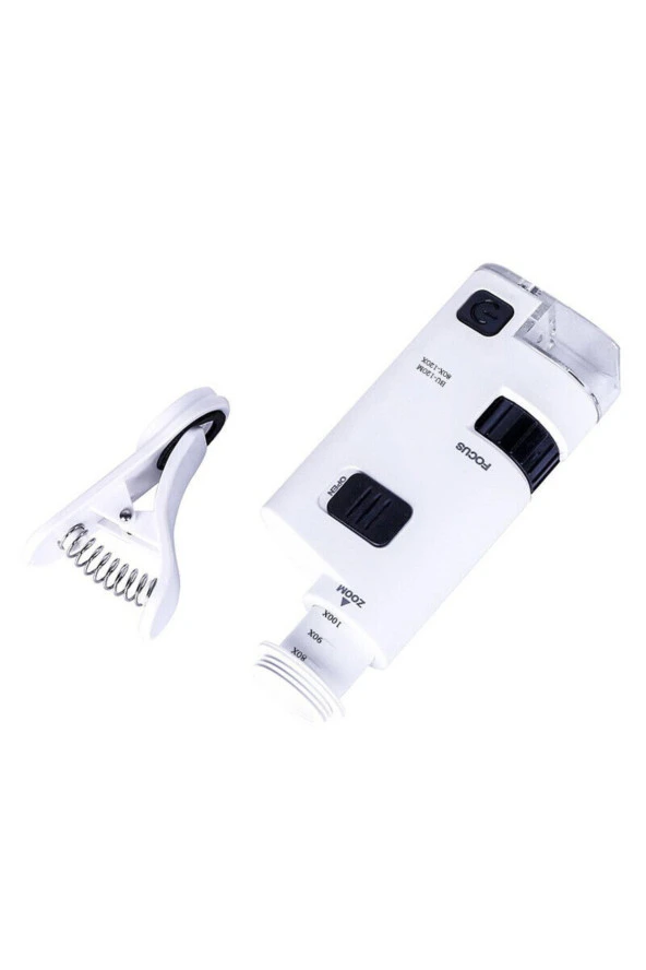 universal clip type led cellphone microscope - 2