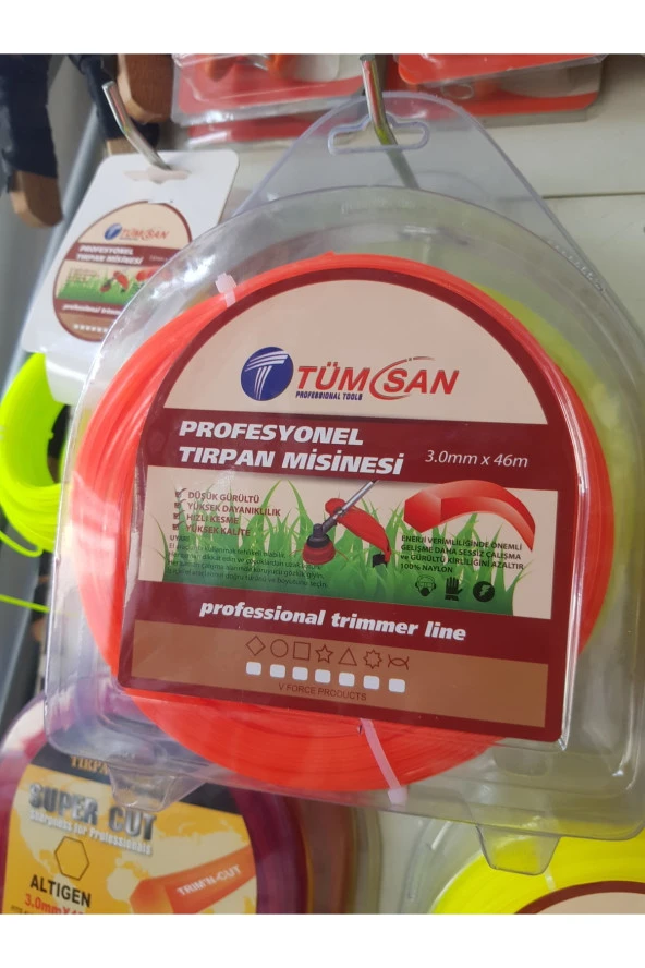 Tırpan Çim Biçme Misinası Altıgen