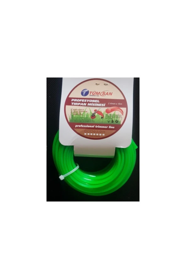 Çim Biçme Misinesi 2.4x15m Elektrikli - 2