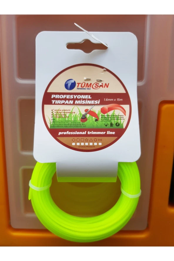 Elektrikli Tırpan Misinası 1.6 Mm 15 M