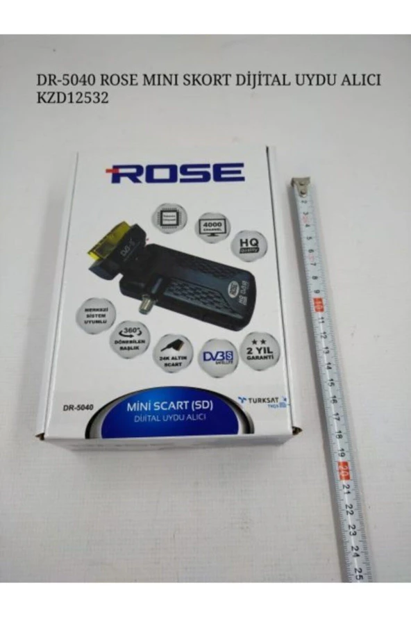 Dr-5040 Rose Mini Scart (sd) Dijital Uydu Alıcı